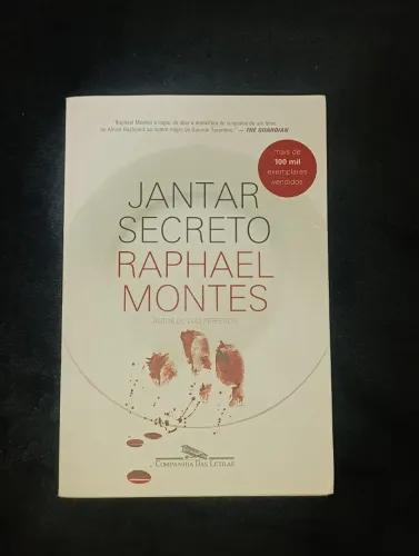 Livro Jantar Secreto Raphael Montes