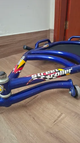 Carrinho de Rolima Street Roller mesmo material do quadro de Bicicleta , usado - Relíquia 