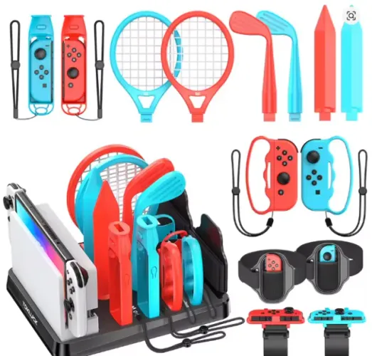 kit acessórios nintendo switch esports