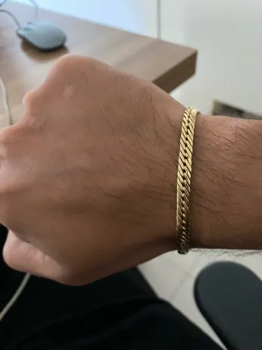 Pulseira ouro 18k - 8.2 g