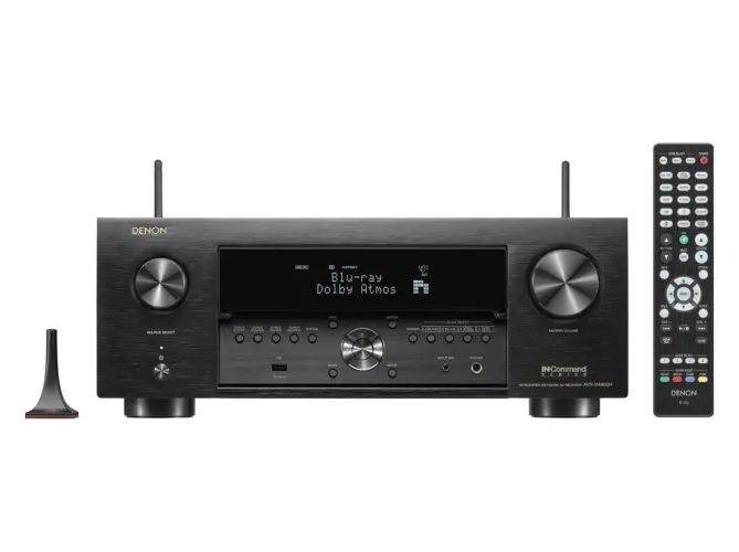Receiver Denon AVR-X4800H Dolby Atmos, DTS: X e IMAX 9.4CH