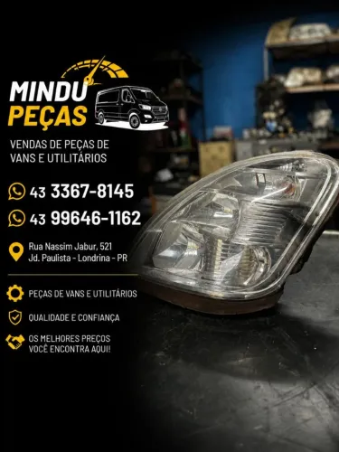 Farol da Iveco 2013 com detalhe