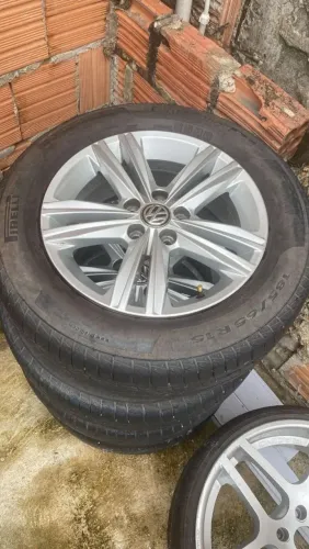 Jogo de aro 15 vw polo Crossfox Fox bora