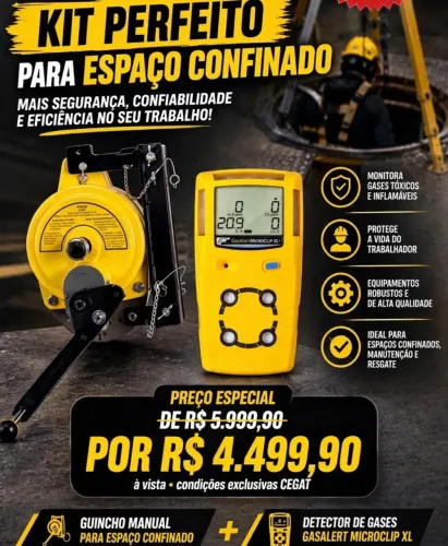 Kit espaço confinado 