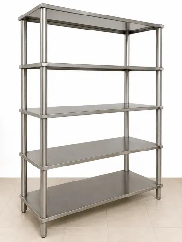 Estante industrial aço inox