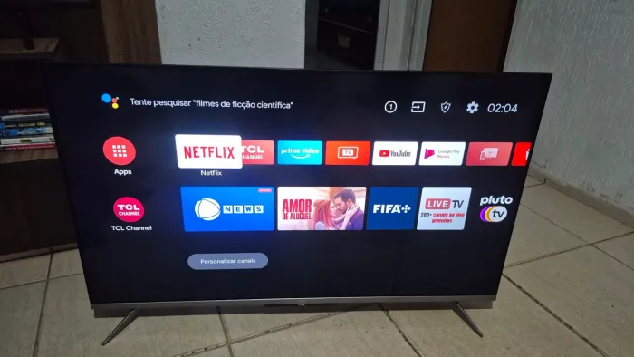 Tv smart 50 4K Android TCL Nota Fiscal
