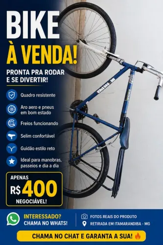 bicicleta montadinha 