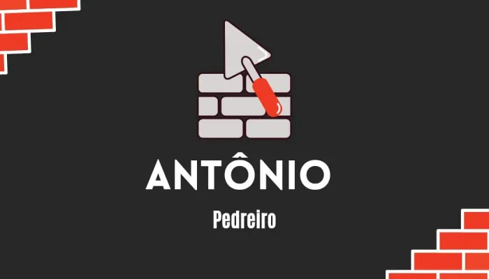 Pedreiro disponível