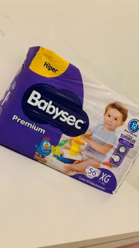 Fraldas Babysec premium