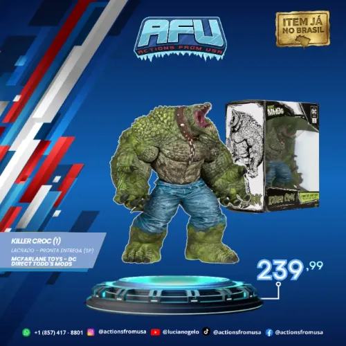 Mcfarlane Toys Dc Direct Todd's - Killer Croc