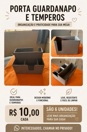 Porta guardanapos
