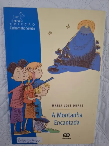 LIVRO A MONTANHA ENCANTADA EDITORA ÁTICA