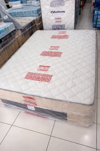 D80 colchão casal espuma promoção Ortobom