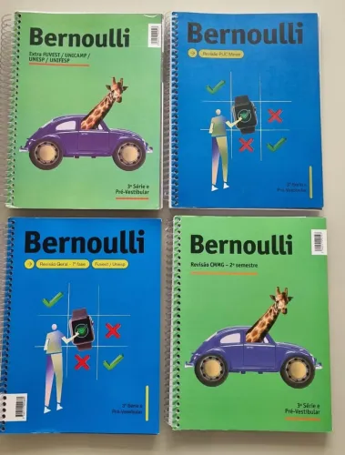 Apostilas de Revisão Bernoulli para ENEM e vestibulares
