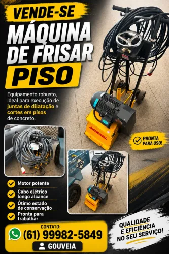 Máquina de Frisar Piso