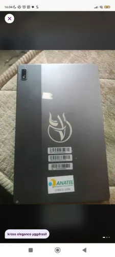ttablet kross yggdrasil 10.36 - com display queimado (para peças/conserto).