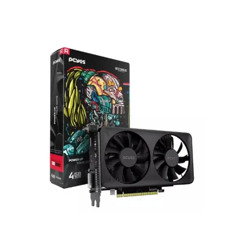 Placa de Video PCyes AMD RX 550, 4GB, GDDR5, 128 Bits Projeto Edge
