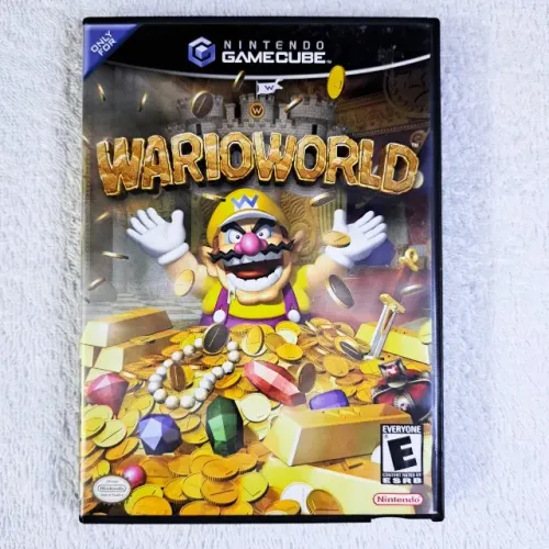 Wario World Original Completo Americano - Nintendo Gamecube