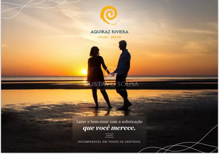 Terreno simplesmente espetacular no Condomínio Aquiraz Riviera na Quadra D, ele é simplesm