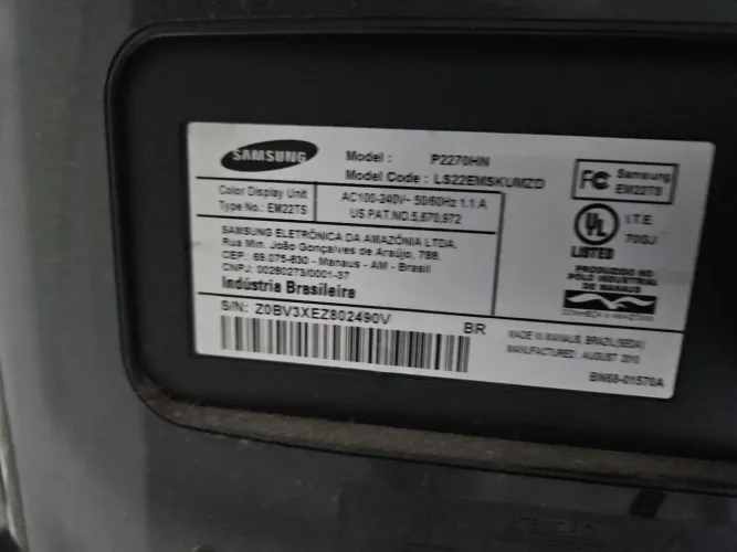 Vento TV / MONITOR Samsung 22 polegas