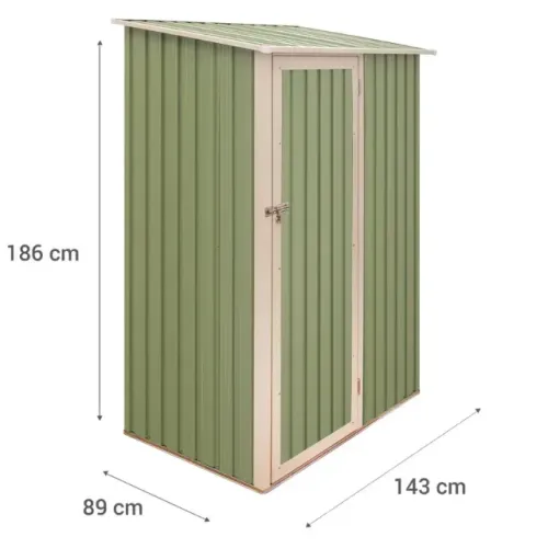 ABRIGO DE JARDIM JOY 143X89X186CM VERDE