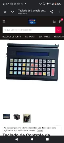 Vendo teclado e impressora sweda usado em bom estado