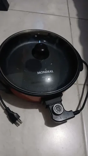 Panela elétrica redonda mondial multicook