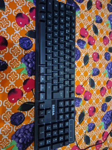 Teclado com led da seisa
