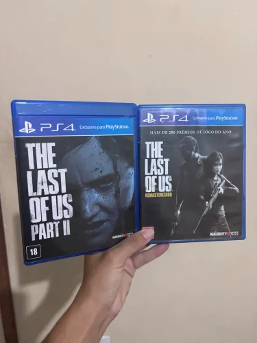 Jogo The last of US I e II - Jogo PS4 - CD PS4