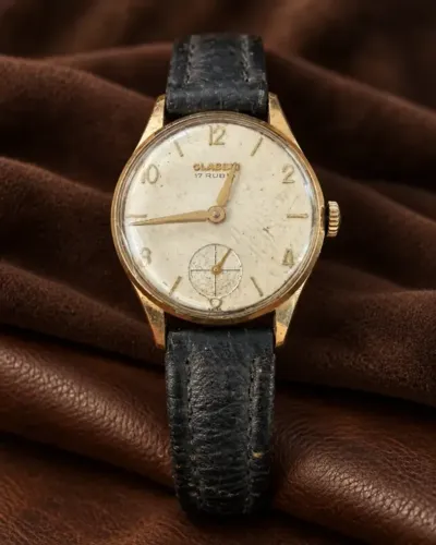 Relógio Antigo Classic Suiço Mecânico de Corda 17 Rubis