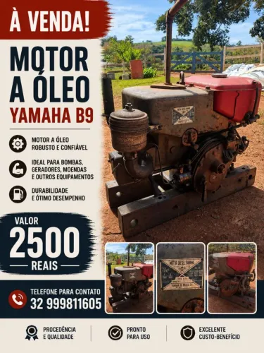 Vendo motor a óleo B9