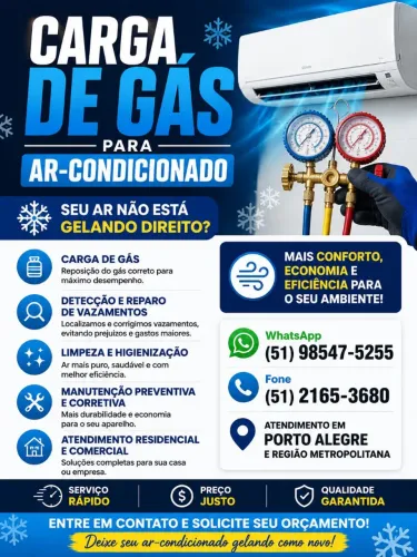 SEU AR CONDICIONADO NÃO ESTA GELANDO DIREITO?