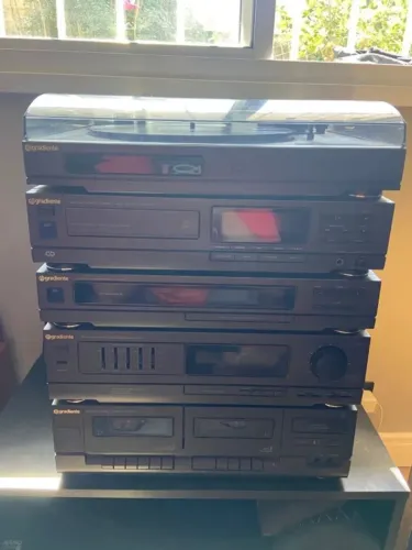 Gradiente DS-690 e Toca Discos Target Premium