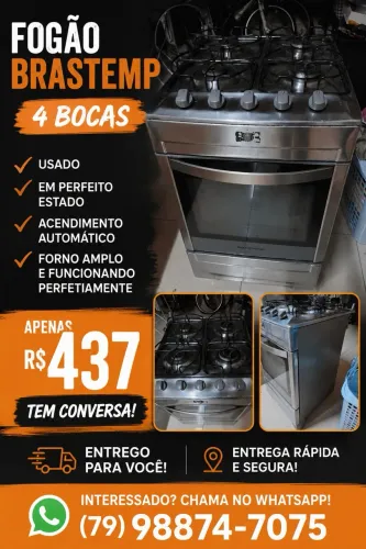 fogão brastemp
