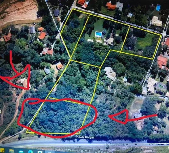 Br/Betim - Area  de frente para a BR