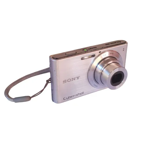 Câmera digital Sony Cyber-shot DSC-W320 prata 14.1 mpx a Bateria
