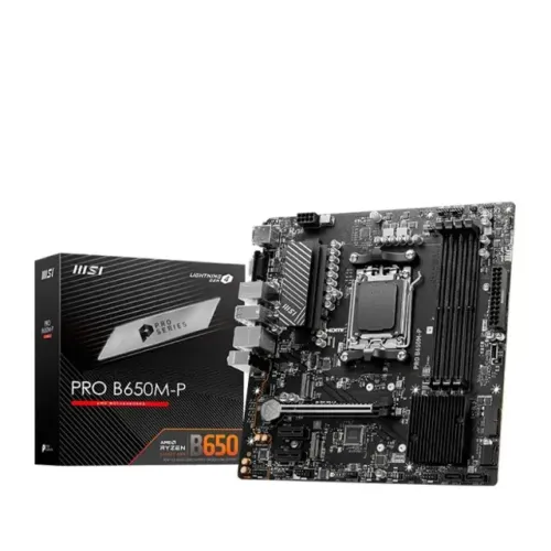 PLACA MÃE MSI PRO B650M-P NOVA COM NOTA FISCAL E GARANTIA!