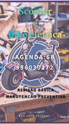 Motocicleta e Bike elétrica !