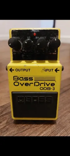 Pedal bass overdrive