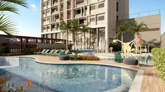 Apartamento com 2 quarto sendo 1 suíte disponível para venda no bairro Gávea em Uberlândia