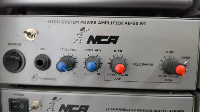 Amplificador AB50 R4. NCA