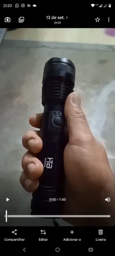 Lanterna muito potente