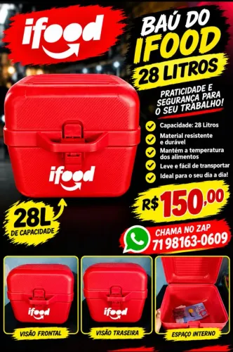 Baú 28 litros