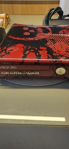 Console jogo Xbox 360 serie Gears of War colecionador co com fones de ouvido especial