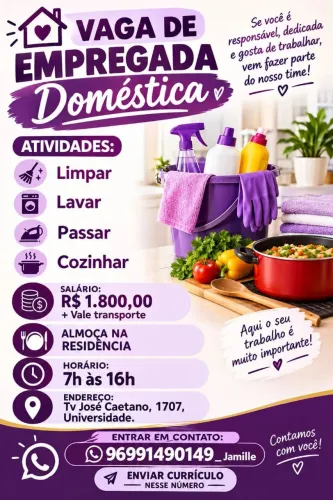 EMPREGADA DOMÉSTICA 