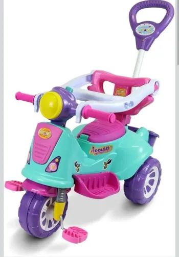 Triciclo infantil feminino novo