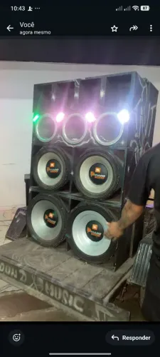 Vendo carrocinha de som automotivo completa funcionando