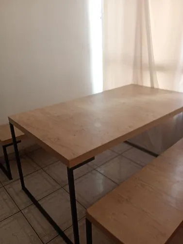 Mesa estilo industrial 