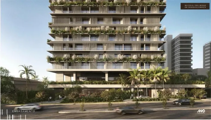 Apartamento com 1 quartos à venda em Meireles - CE