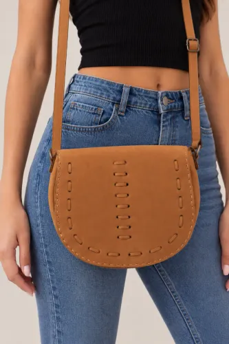 Bolsa em Couro Tiracolo